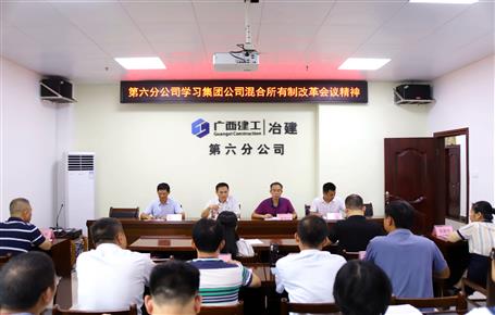 各分公司：主動適應新體制 積極抓住新機遇