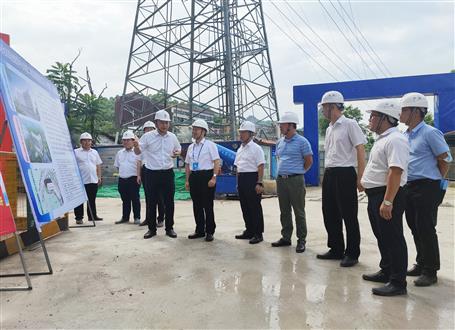 侯立林率隊到公司項目開展2021年上半年質(zhì)量安全綜合大檢查