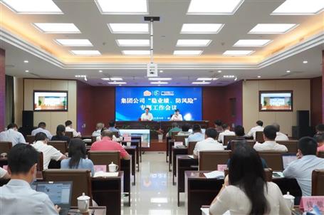 集團(tuán)公司“穩(wěn)業(yè)績、防風(fēng)險”專題工作會議召開