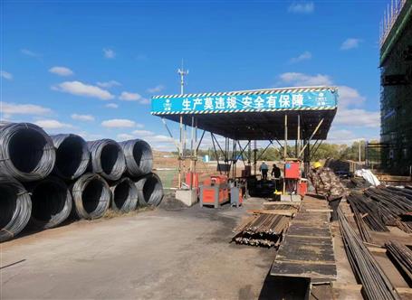 【奮戰(zhàn)三季度 打贏攻堅戰(zhàn)】冶建第四分公司區(qū)外項目施工忙