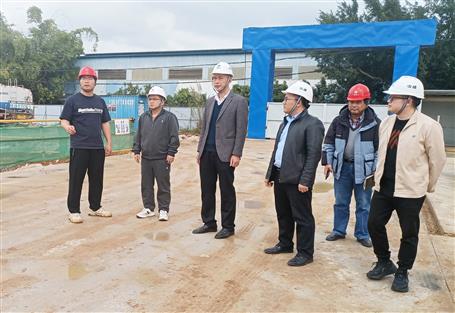 何勇到桂華分公司項(xiàng)目開(kāi)展春節(jié)前安全生產(chǎn)和消防安全工作大檢查