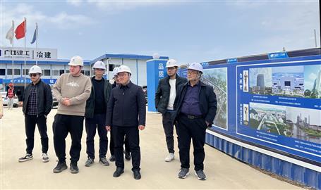 韋克雪到桂鴻分公司項目進行安全生產(chǎn)檢查